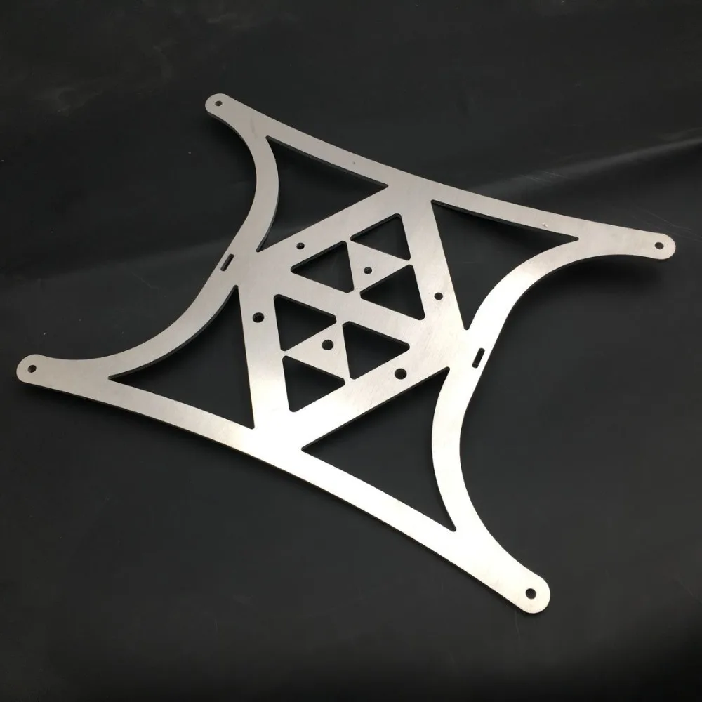 

Tornado 3D printer aluminum alloy light weight Y carriage plate upgrade forTornado 3d printer 4MM Thickness