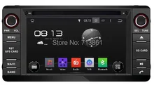 6.2 pulgadas 2 din android 4.4.4 para mitsubishi outlander 2013 2014 del coche dvd, navegación gps, 3g, wifi, radio, 1 gb a9, ruso, inglés