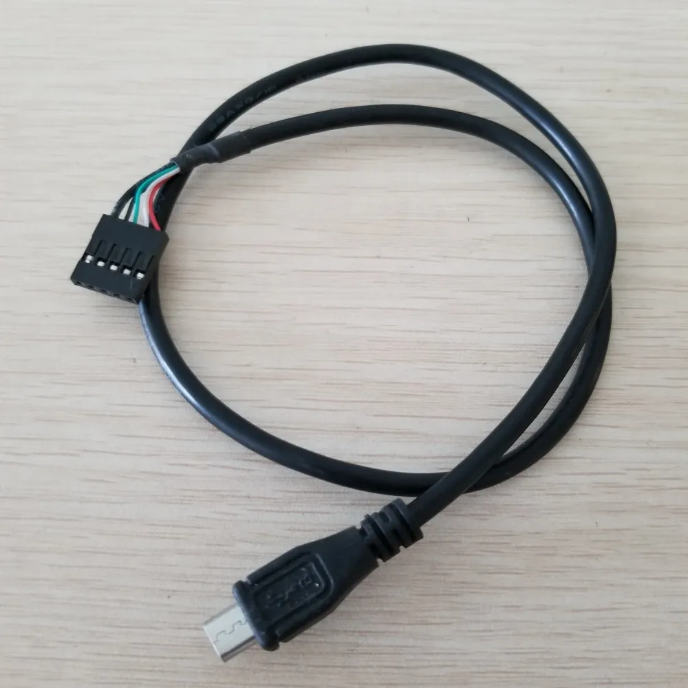 Micro USB к материнской плате 5Pin 2 54 Dupont адаптер дефлектор данных Exrension кабель питания