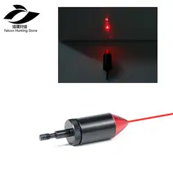 Стрельба из лука инструмент Accrssory Красный точка зрения стрелка лазер с визированием Коллиматор для арбалета стрелы Охота стрельба