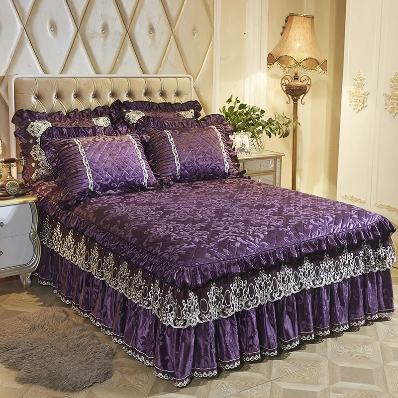 160X200 سنتيمتر الصوف مفرش مبطن Bedskirt التوأم الملكة سرير ملكي مجموعات ملاءات السرير غطاء بارور دي مضاءة adulte روبا دي كاما 160X200 سنتيمتر الصوف مفرش مبطن Bedskirt التوأم الملكة سرير ملكي مجموعات ملاءات السرير غطاء بارور دي مضاءة adulte روبا دي كاما