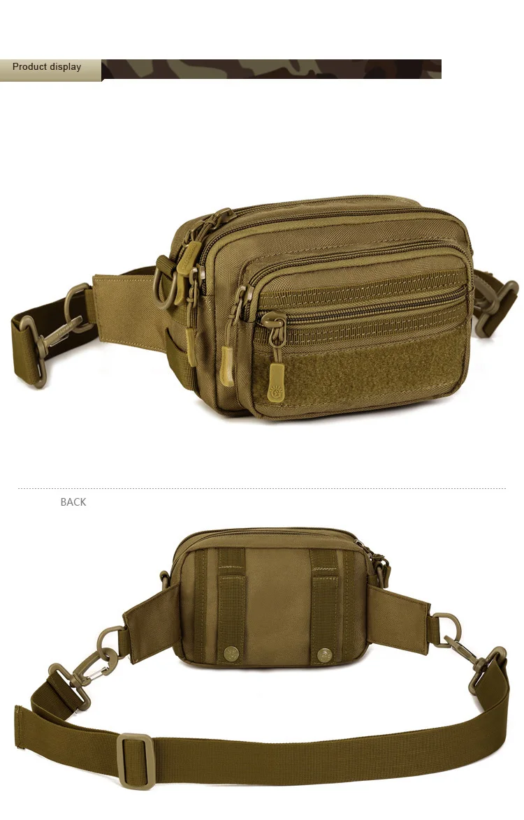 High Quality Waterproof Fanny Pack Nylon Waist Belt Bags Men Women Travel Outdoor Sport Shoulder Bag Bum pochete sac banane