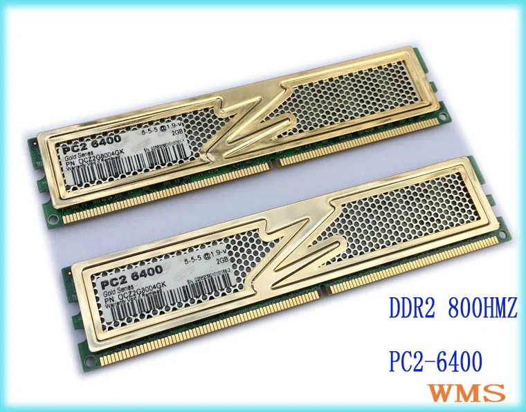 Original Ocz Ddr2 2gb/4gb Kit Ddr2 800mhz Desktop Memory Ram/pc2 6400 ...