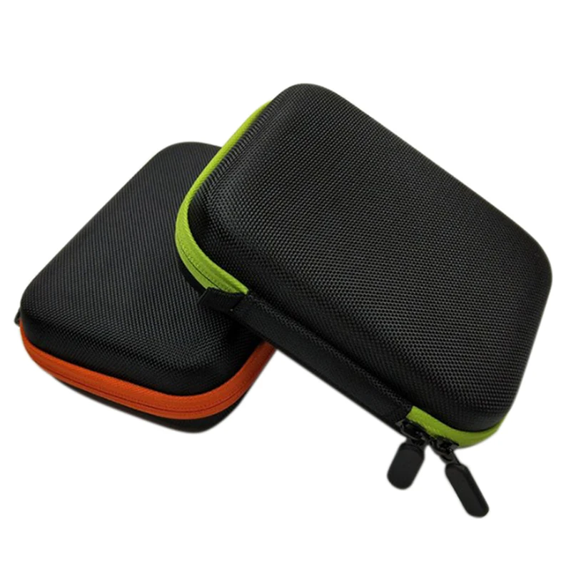 1PCS 10 Roller Bottles Essential Oil Carry Case Makeup Bag Empty 5ML Holder Bag Cosmetic Bags Color Random