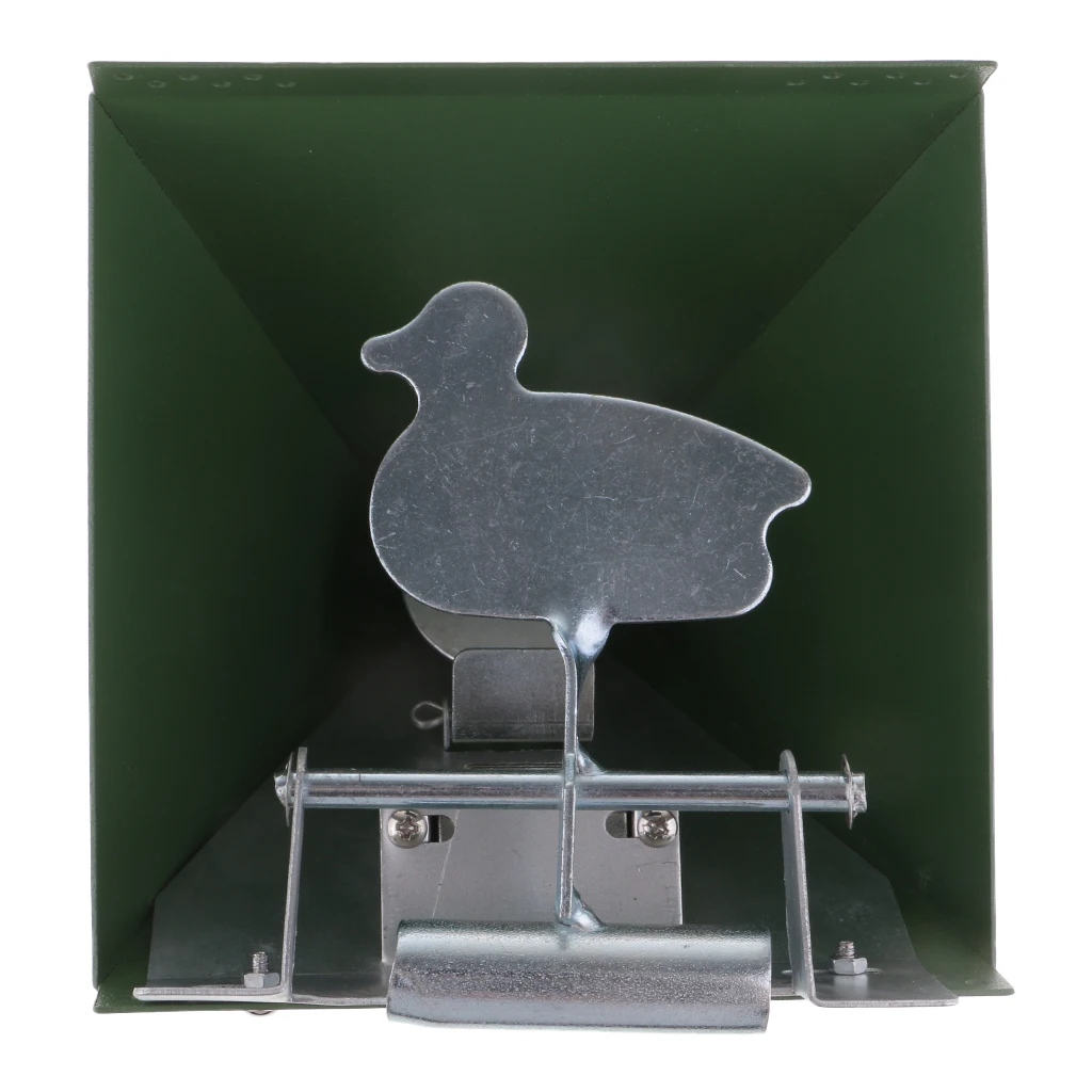 Shooting Target & 14x14cm Square Shooting Target Holder Pellet Trap Catcher for Shooting Training