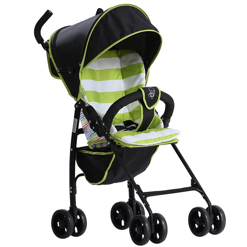 

Ji Baobao Baby Cart Lightweight Baby Trolley Newborn Light Folding Umbrella Car Baby Carriage Four Wheels Airplane Stroller Pram