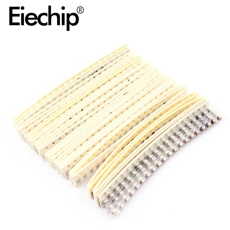 

145Values 0603 SMD Resistor assortment kit Samples set 1R-1M SMD Resistors pack 2.2ohm 4.7ohm 10K 100K resistance diy electronic