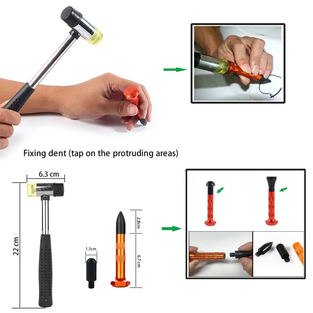 PDR tools paintless dent repair tools Dent Repair Kit Car Dent Puller with Glue Puller Tabs Removal Kits for Vehicle Car Auto PDR tools paintless dent repair tools Dent Repair Kit Car Dent Puller with Glue Puller Tabs Removal Kits for Vehicle Car Auto