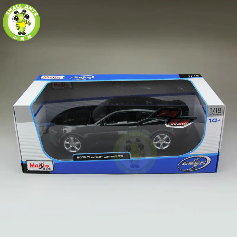 1/18 Chevrolet CAMARO SS литая под давлением модель автомобиля Maisto 31689 серый