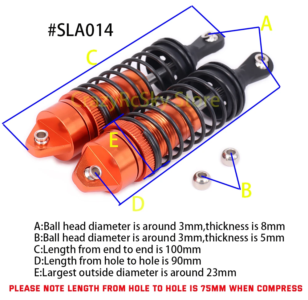 SLA014 尺寸示意