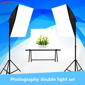 

Studio Two Light Set photography lamp set Photographic equipment photography lighting box Softbox portrait shooting CD50 T11