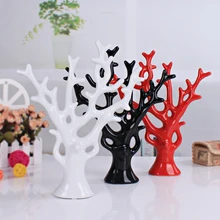 Белое/красное/черное керамическое дерево для дома аксессуары свадебный подарок украшение-1 шт