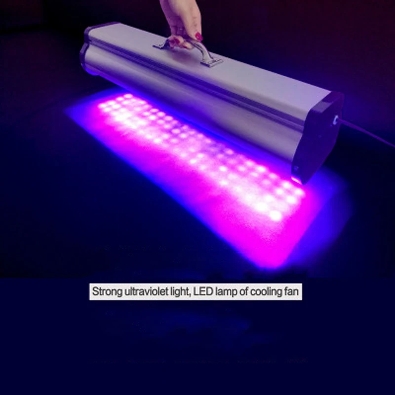 400W LED portable UV colloid curing lamp Print head inkjet photo printer curing 395nm cob UV led lamp