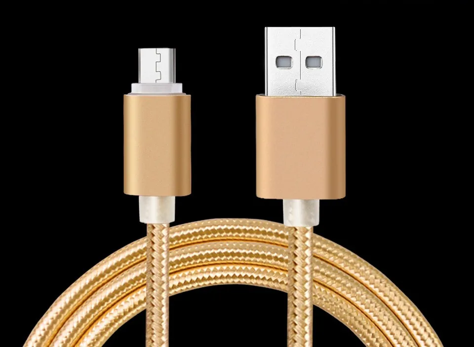 Aluminum Mobile Phone Cable For iPhone 5 6 Micro USB Charger USB Data Cable Charging For Samsung Galaxy S4 S5 S6 A3 A5 A7 M9 M7 (3)