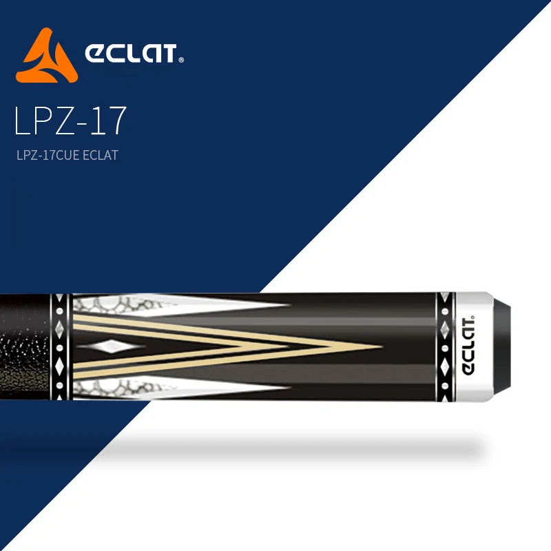 

ECLAT LPZ-17 Pool Cue 1/2 Piece Pool Cue Stick 12.6 mm Tip Billiard Cue Professional Canadian Maple Technology High-end Stick