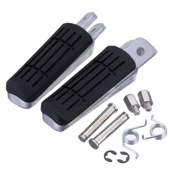 

Motorcycle Footpeg Front Footrest Foot Pegs For Yamaha FZ6R FJR1300 03-13 FZ6 YZFR1 XV1700 new