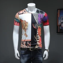 Мужская футболка с коротким рукавом и футболка с коротким рукавом 1116 Р40