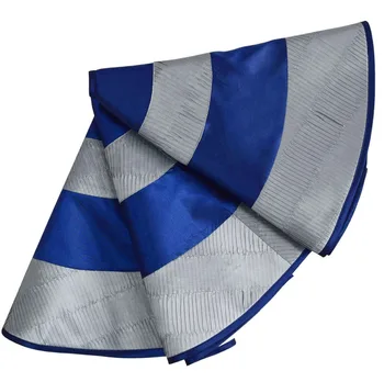 

Free Shipping 5 Colors 90cm Pleat Faux Silk Patchwork Christmas Tree Skirt Christmas tree Decoration Different Color Design