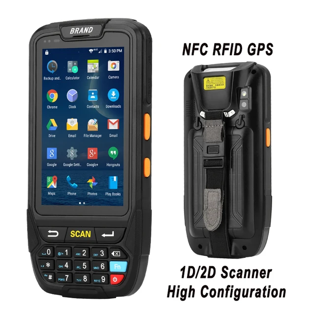 Special Price Android 7.0 Handheld pos terminal with NFC UHF RFID reader memory 4 inch large screen Data Terminal 1D,2D Laser Barcode Scanner Special Price Android 7.0 Handheld pos terminal with NFC UHF RFID reader memory 4 inch large screen Data Terminal 1D,2D Laser Barcode Scanner