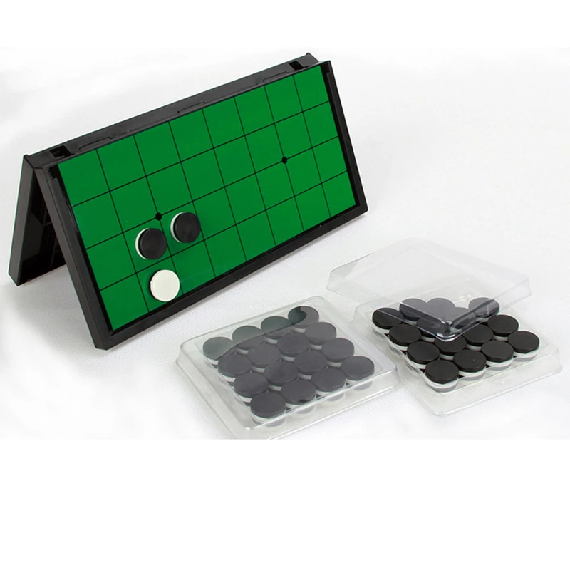 Portable Folding Reversi Othello Board Chess Game Standard