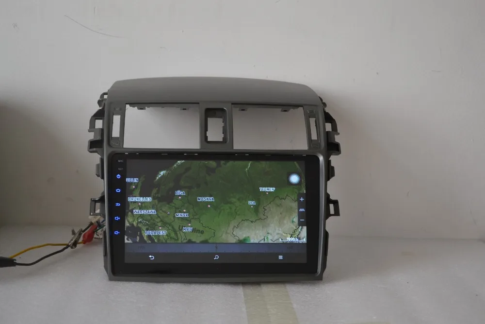 Discount 10.1 inch 1024 x 600 quad core Android 7.0 for toyota corolla 2007 ,car deckless gps navigation,3G,BT,Wifi, 13