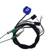 Motorcycle LED Digital Gear Indicator Car-Styling For Motorcycle Light Neutral Display Shift Lever Sensor Bule Motocicleta