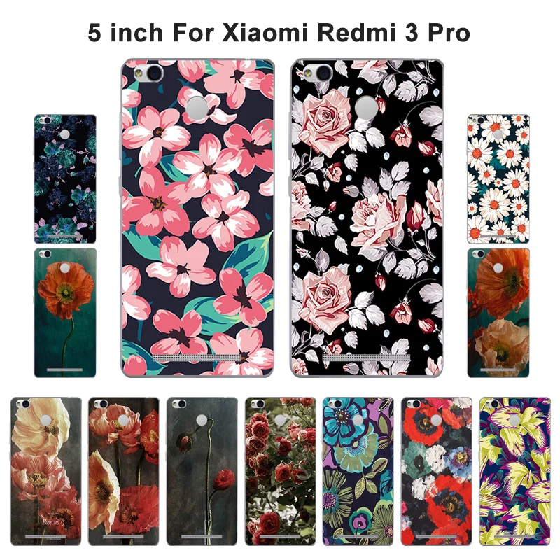Чехол для Xiaomi Redmi 3 Pro s необычная окрашенная задняя крышка телефона S Мягкий