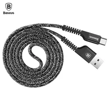 

Baseus Type C Cable for Samsung s9 s8 Note 8 Fast Charging Charger Cord Data Sync USB C Type-c Cable USB-C Wire Cable Adapter