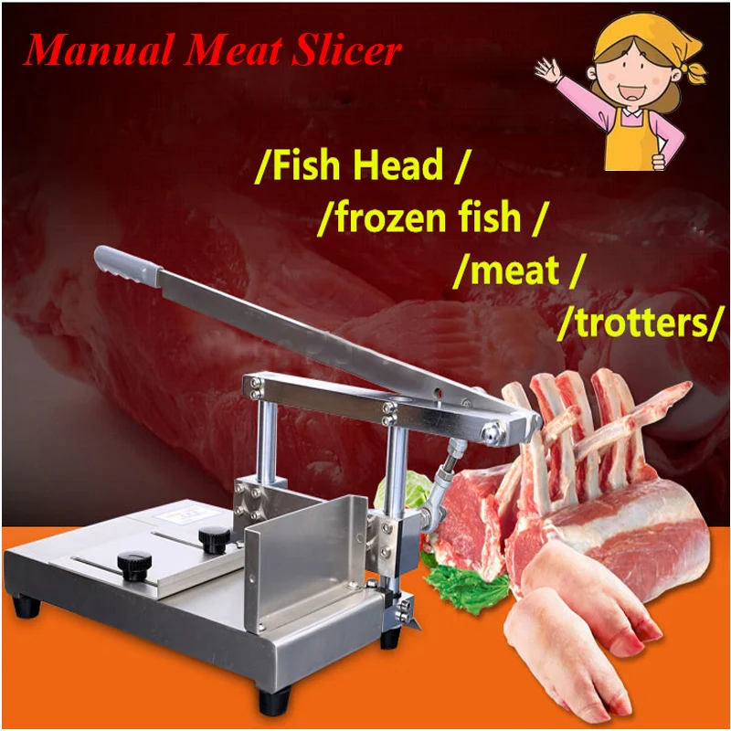 Convenient Sierra Bones Slicer, Ribs Guillotine Machine Meat Grinder