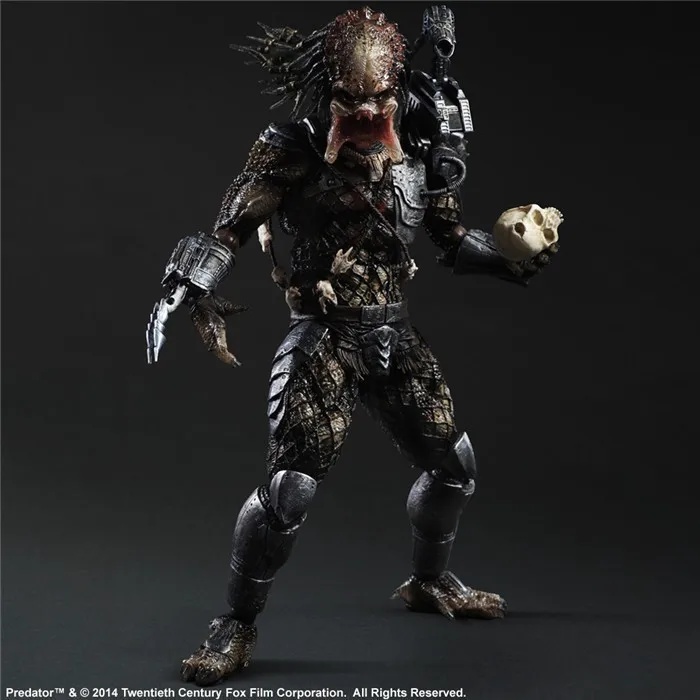 Фильм AVP Aliens vs Predator Requiem вариант экшн-фигурка Playarts фигурка игрушки модель фильма играть искусство кай в масках шрам juguetes