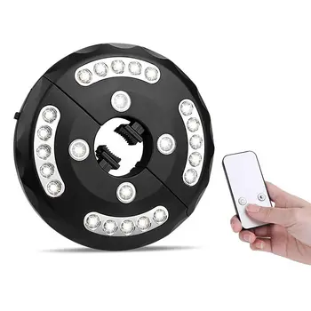 

Patio Umbrella Lights Battery-Operated 24 LEDs Cordless with Remote Control for Camping Tents #2