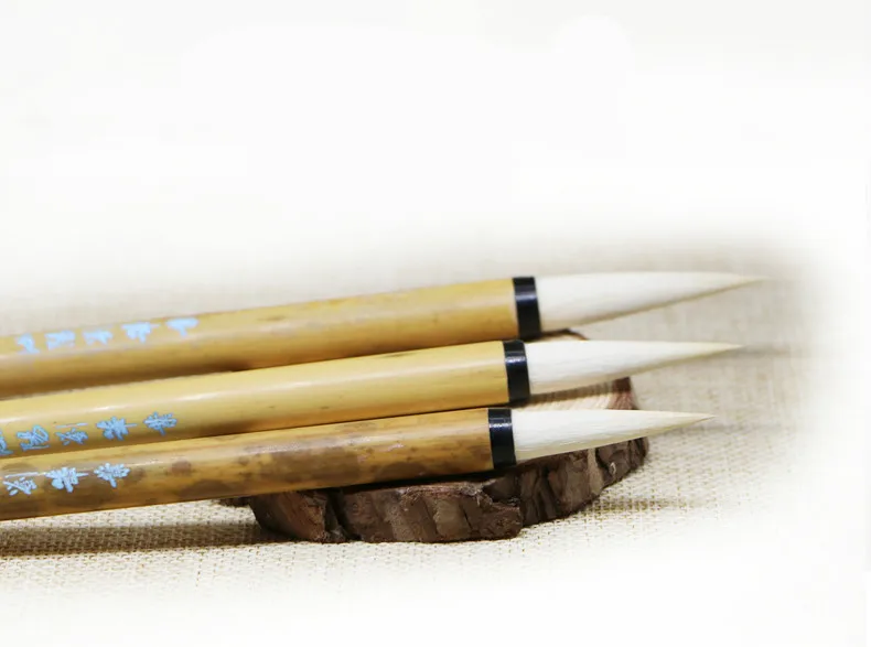 RUYANGLIU Advanced мягкие шерстяные волосы кисточка для китайской каллиграфии ручка набор китайской живописи написания кисточки регулярные