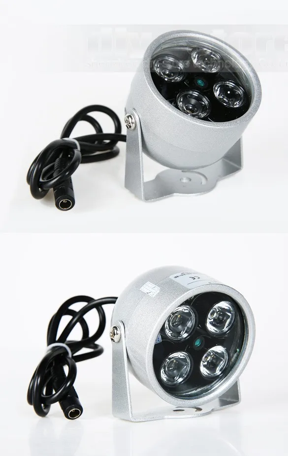 DIYSECUR 4LED инфракрасный ночное видение ИК свет осветитель лампы 50 м для IP CCTV CCD камера