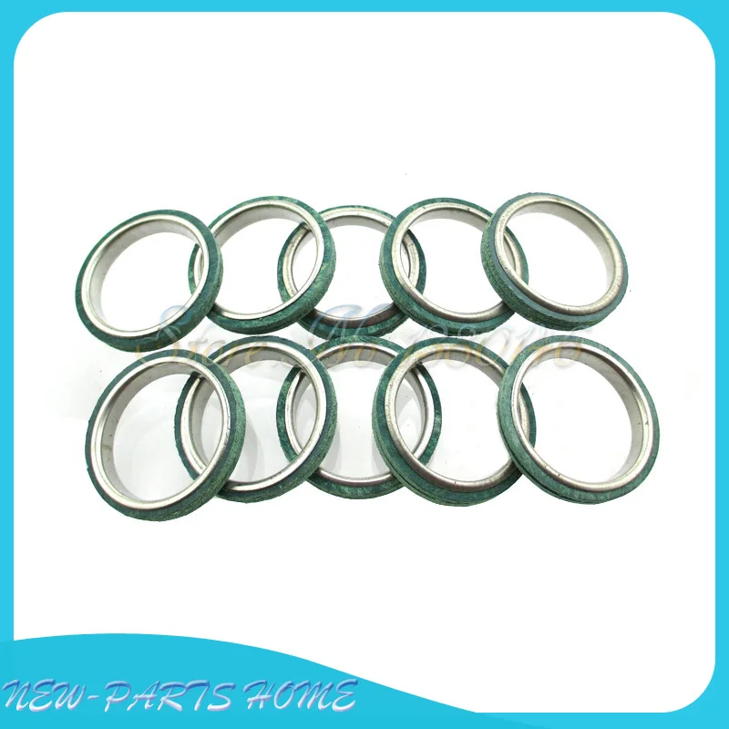 10x Exhaust Muffler Pipe Gasket GY6 125cc 150cc Moped Scooter TAOTAO JCL Qingqi