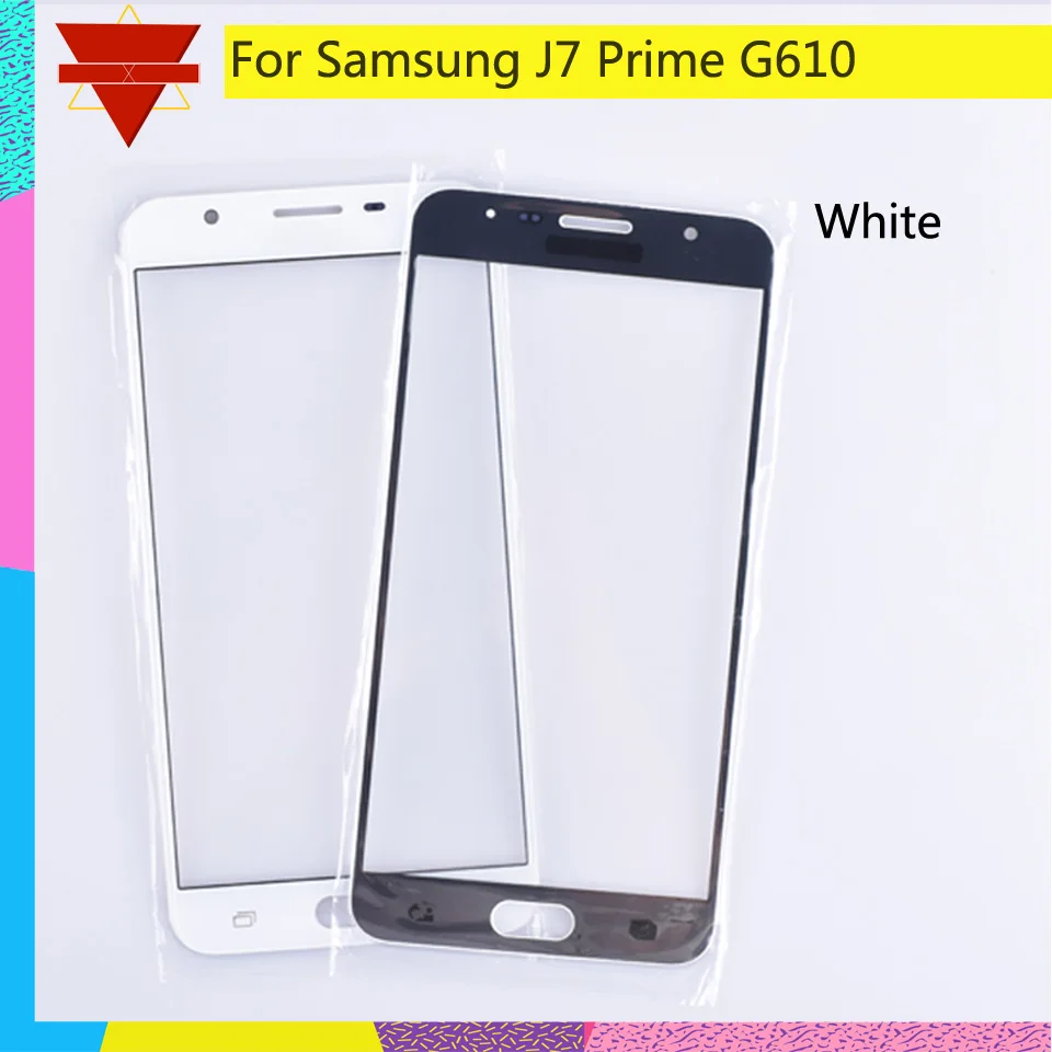 10 шт./лот для samsung Galaxy J7 Prime G610F G610 SM G610F/DS сенсорный экран передняя стеклянная