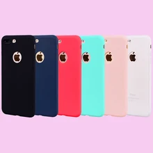 Fashion Candy Colors Soft TPU Case Phone Silicone Cover Shell Coque Fundas for Apple iPhone 5 5S SE 6 6S 7 8 Plus X XS XS Max XR