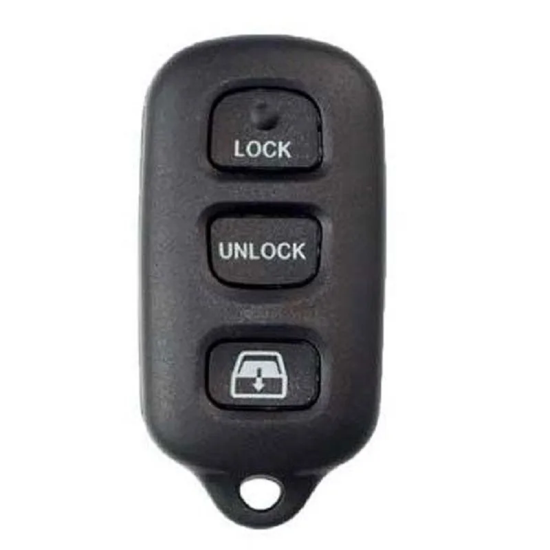 Car remote key Keyless Entry 4 Button Remote Car Key Fobs 1pc for Toyota 4Runner 1999-2009, Sequoia 2000-2007
