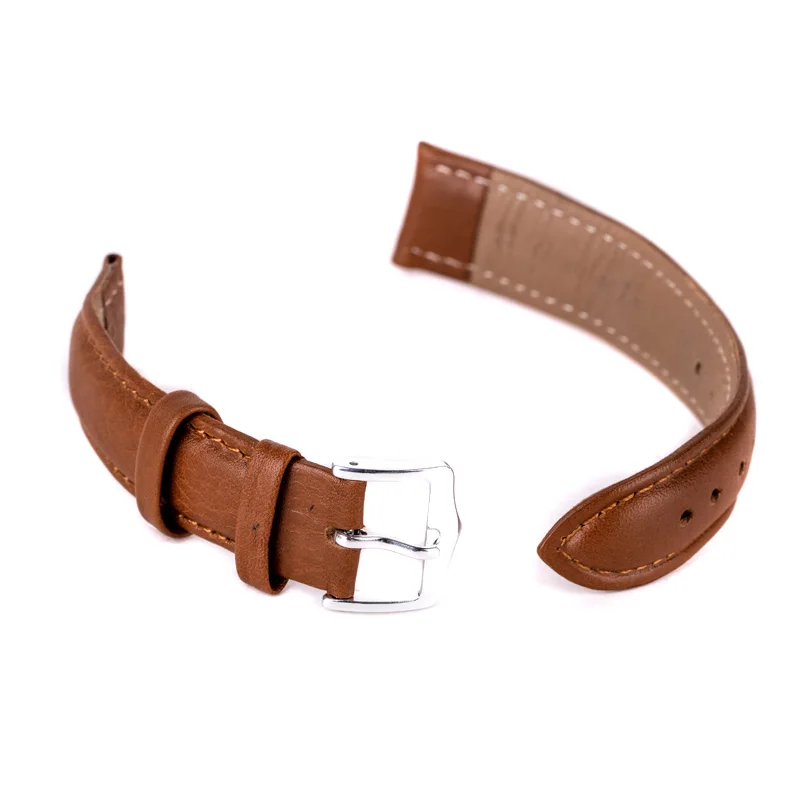 12mm/14mm/16mm/18mm/20mm/22mm/24mm Genuine Leather Watchband High Quality Unisex Sport Wrist Watch Band Strap Belt For Watch
