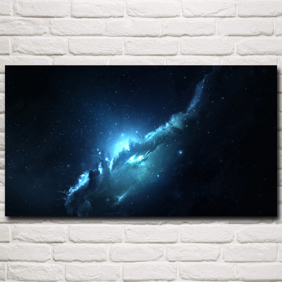Universe Galaxy Astronomy Space Stars Nebula Art Silk