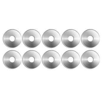 

10pcs 18mm Rotary Cutters Spare Blades Cut Cutter Fabric Leather Paper Craft Quilting Cutting Mat Patchwork F/ Olfa Dafa Fiskars