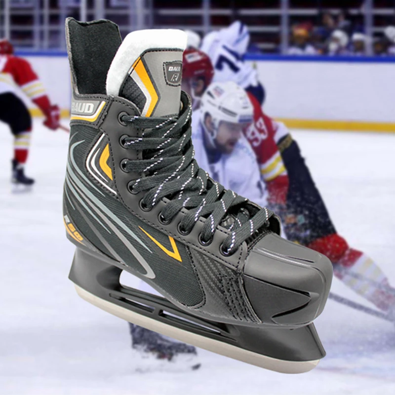 Лезвие из нержавеющей стали для хоккеист на коньках держатель лезвия ПВХ хоккея