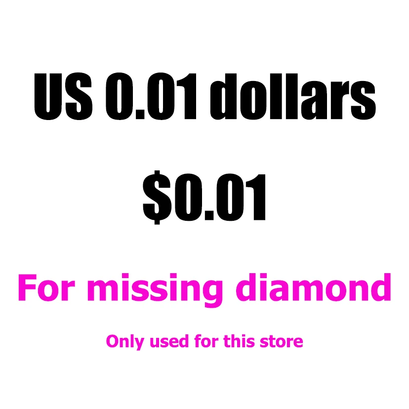 

US 0.01 dollars the square or round missing stone used forstore only,this link only used for this store WG1164