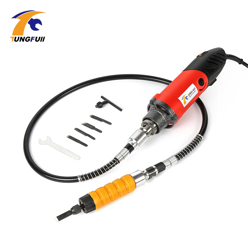 Tungfull Power tools accessories Engraving Hanpiece Flex Shaft Wood
