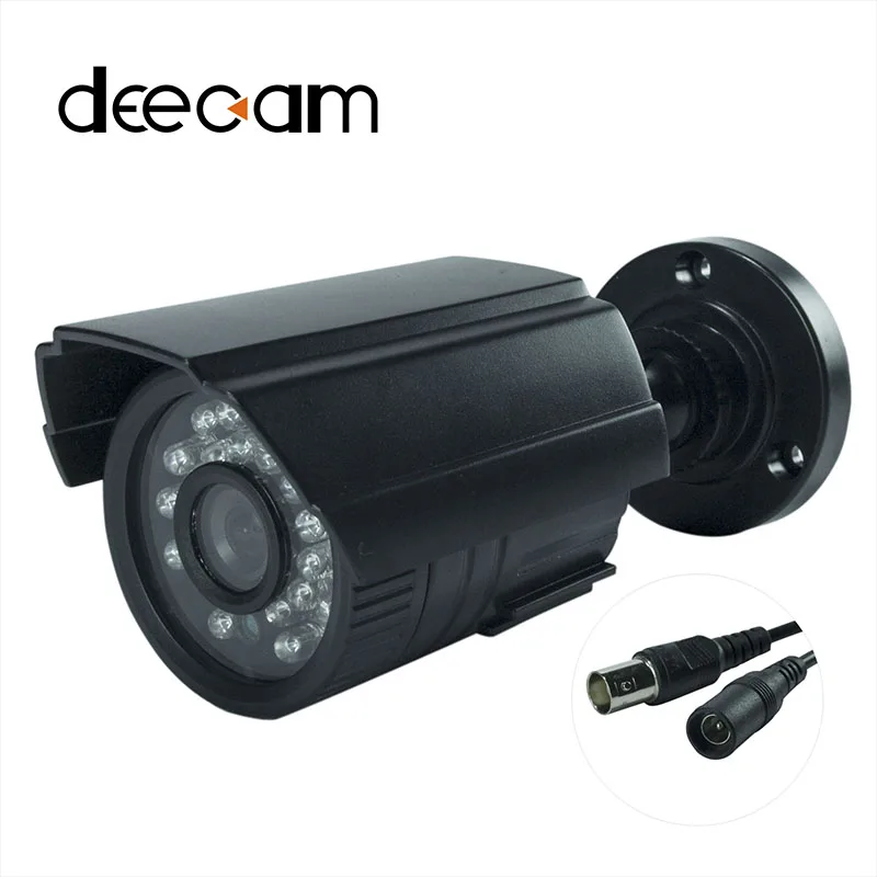 

Deecam AHD Camera CMOS 1200TVL Lens 3.6MM CCTV HD Bullet Security CCTV Camera Indoor / Outdoor Waterpfoof Surveillance Camera