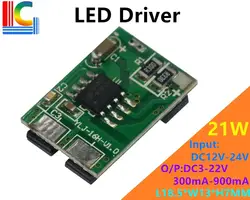 300mA 450mA 600mA 700mA 800mA 900mA DC В DC Led драйверов 3 W 6 W 9 W 18 W 21 W автомобилей лампы, источник питания 12 V 24 V ШИМ трансформер распределения