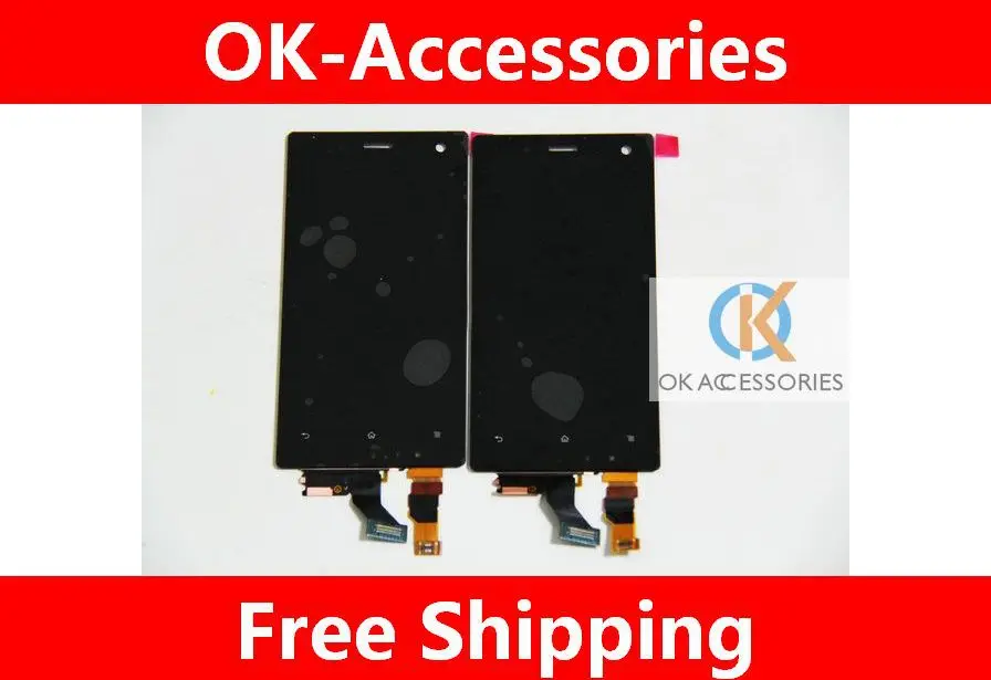

Black Color LCD+Touch Screen Digitizer For Sony Ericsson Xperia Acro S LT26w 1PC/Lot
