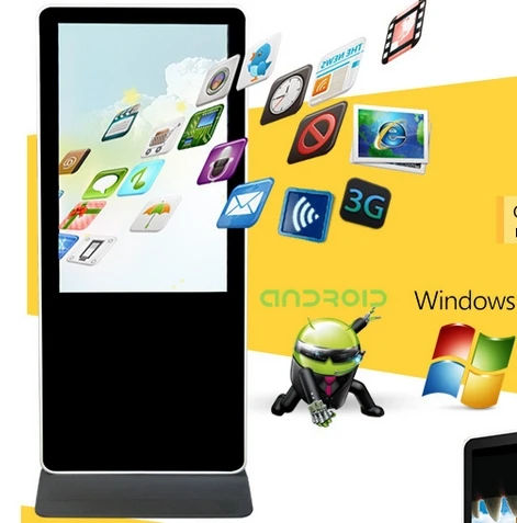

LCD AD Player/Apple Type 47''55" stand display lcd ad player Interactive CCTV Monitor & Display
