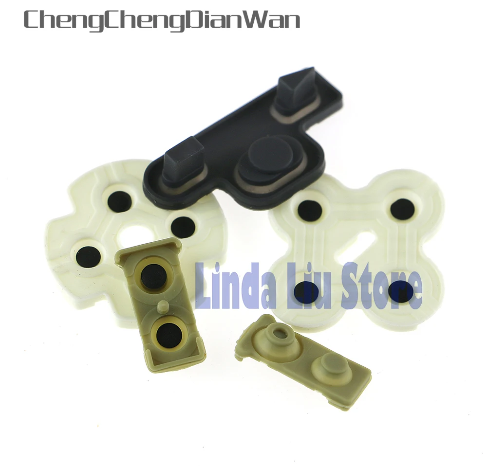 

ChengChengDianWan high quality white Conductive silicone rubber controller rubber for ps3 wireless controller