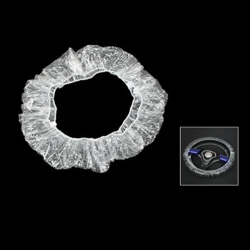 

20 Pcs Elastic Trim Disposable Truck Car Steering Wheel Covers Films