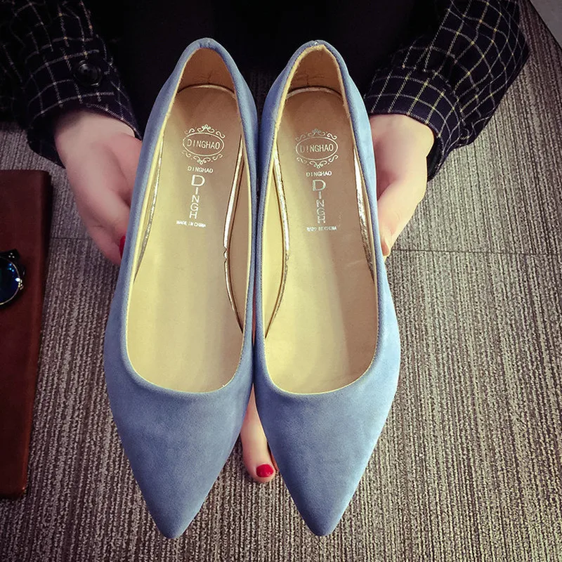 solid color pumps